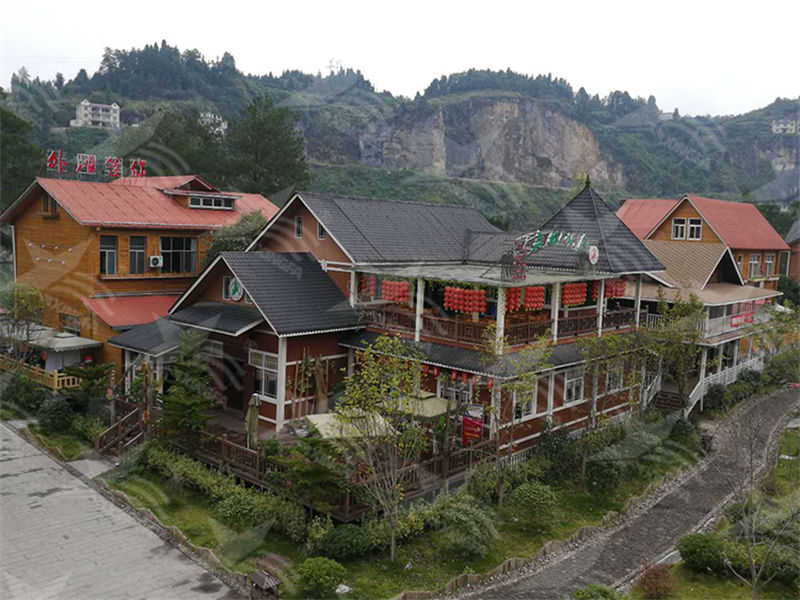 选择金华合成树脂瓦，为南方屋顶雨季防水护航